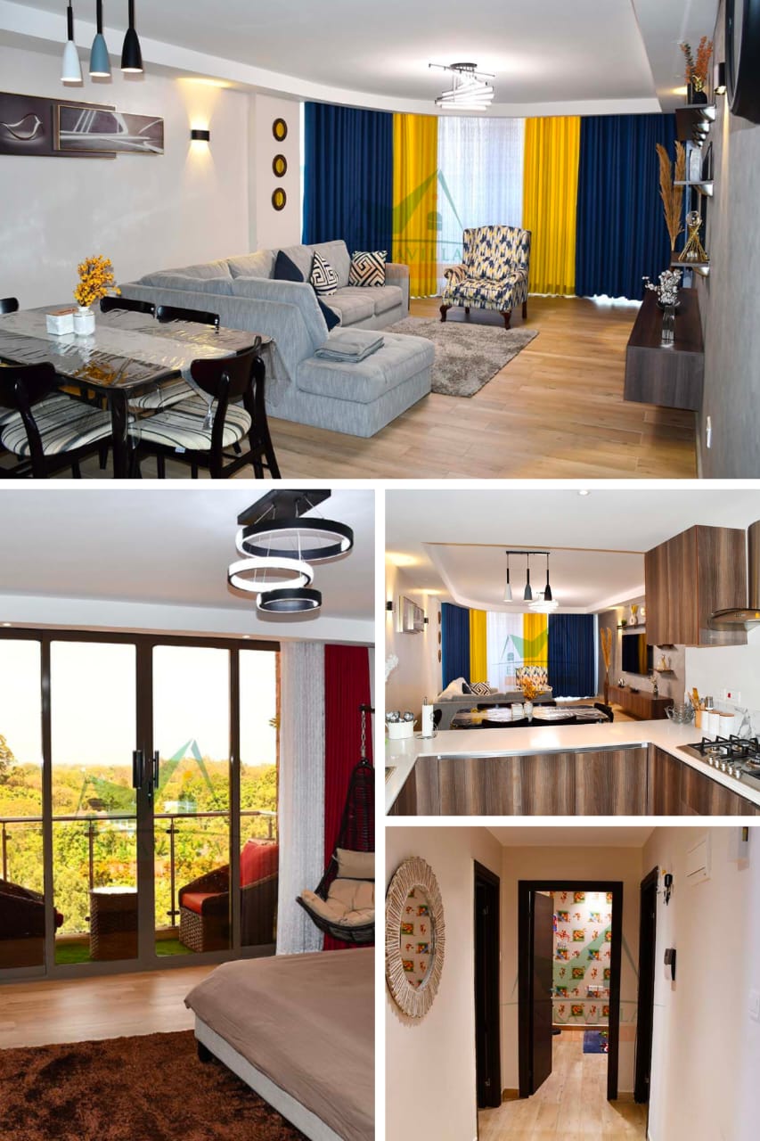 Fully Furnished 3-Bedroom Apartment + DSQ for Sale – 4th Parklands, Overlooking Karura Forest